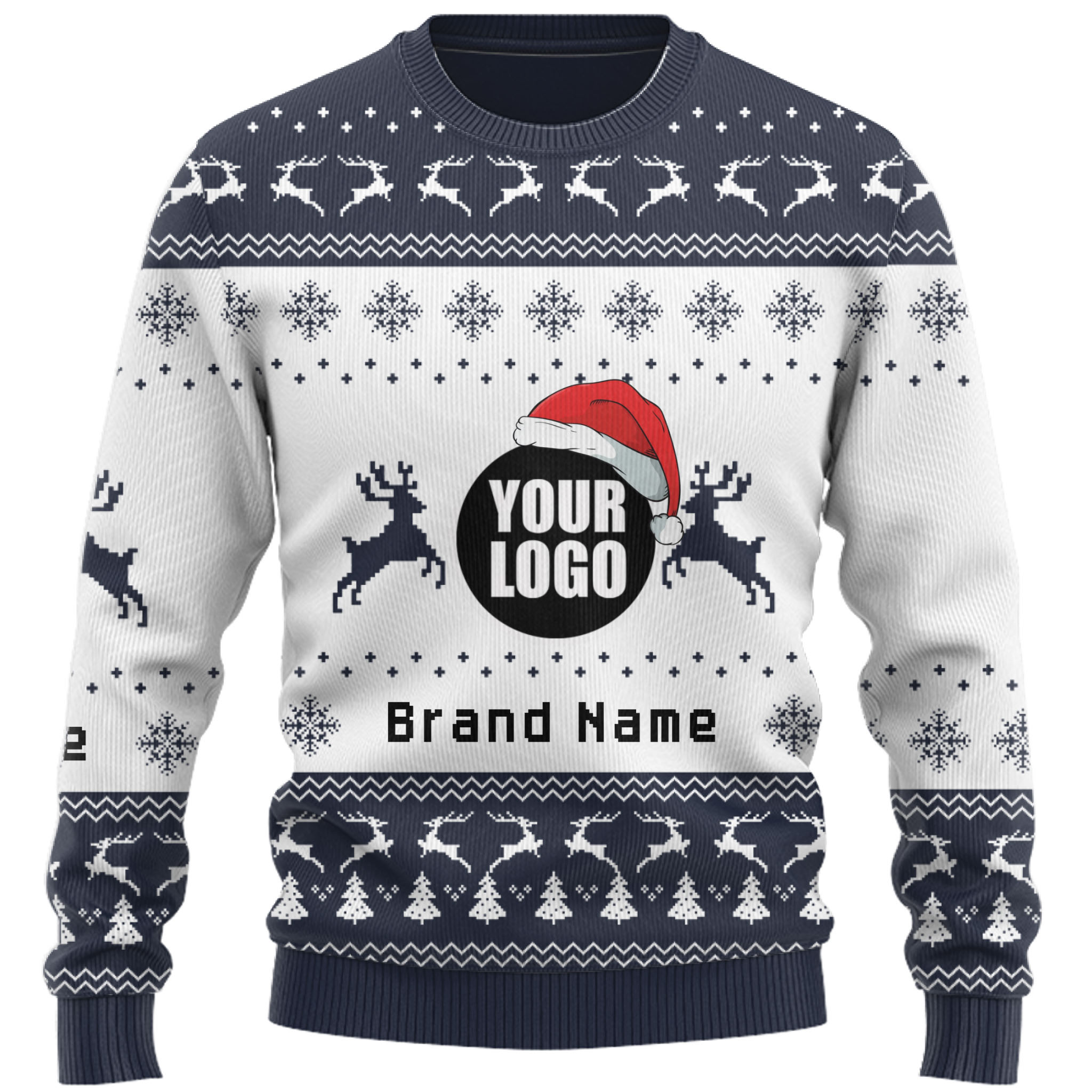 DIY Custom Logo Or Face Ugly Christmas Sweater 8